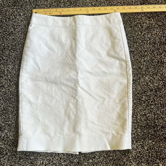 J. Crew Dresses & Skirts - J. Crew White Midi Pencil Skirt for Work